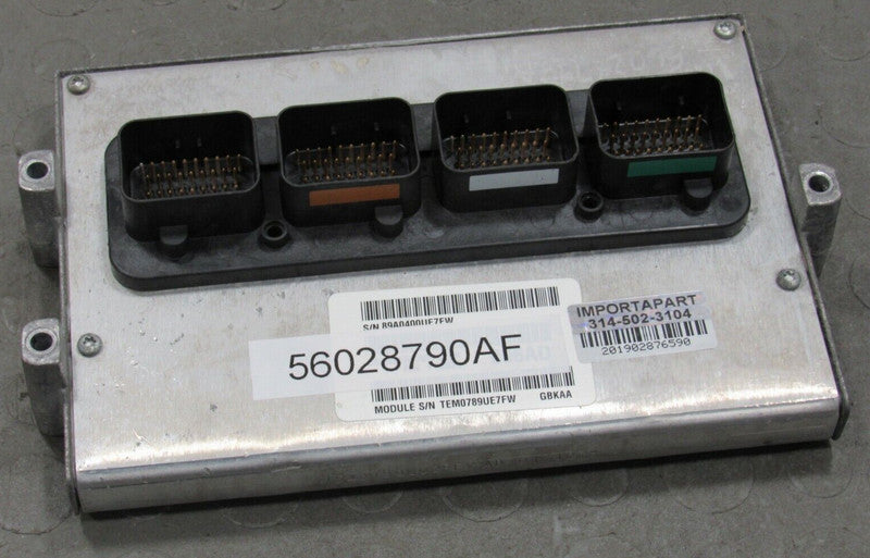 PLUG & PLAY 04 Dodge Ram Truck 3.7L Engine Computer ECU 56028790 PROG 