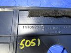 08-14 Dodge Challenger SRT8 Dash Defrost Upper Trim Panel Grille Dark 