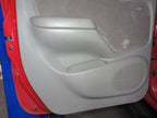 01-04 Tacoma Crew Cab Left LH Driver Side Rear Door Trim Panel Gray FK