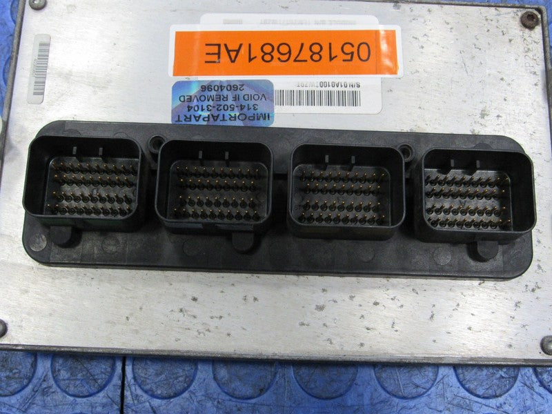 PROGRAMMED PLUG & PLAY 09 Jeep Wrangler JK 3.8L AT ECM 05187681AE 681 