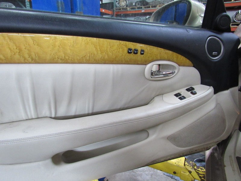 02-05 Lexus SC430 Left LH Driver Side Front Door Trim Panel W/O Switch