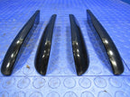 03-06 Cadillac Escalade ESV Luggage Roof Rack Carrier End Caps Set Bla