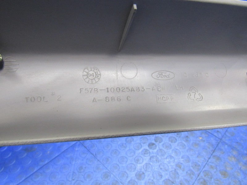 95-00 Ford Ranger Interior A-Pillar Molding Trim Panel Set Medium Gray