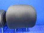 14-18 Subaru Forester Leather Rear Seat Headrest Head Rest Set of 3 Bl
