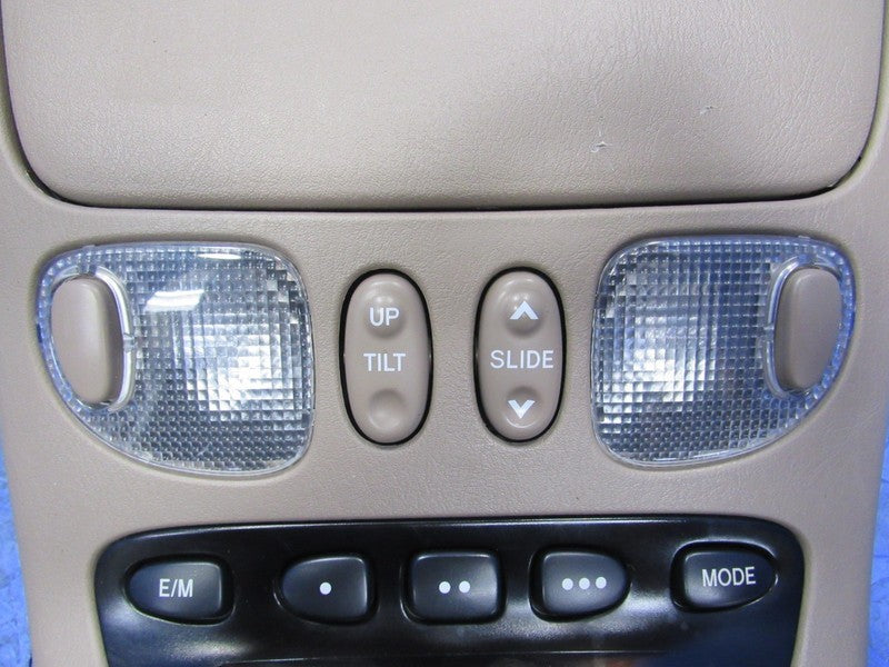 01-04 Toyota Sequoia Overhead Center Console Sunroof Switch Sunglass H