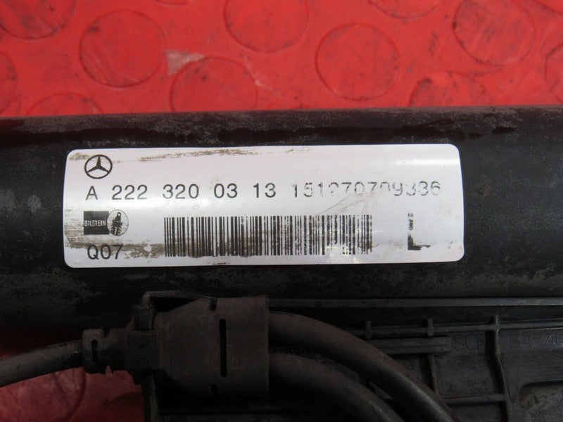 14-15 Mercedes-Benz S550 W222 Rear Driver Left Airmatic Air Shock Stru