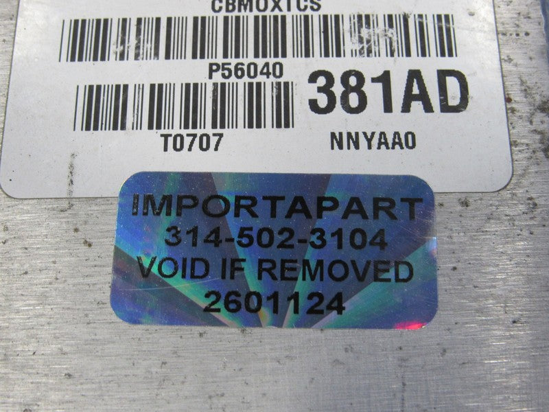 PROGRAMMED PLUG & PLAY 97 Dodge Dakota 5.2L MT ECU ECM 56040381AD 381 