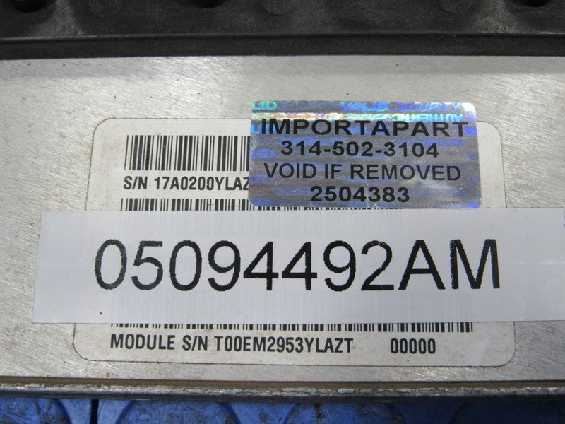 PROGRAMMED PLUG & PLAY 07 Dodge Ram 1500 Truck 5.7 ECM 05094492AM 492 