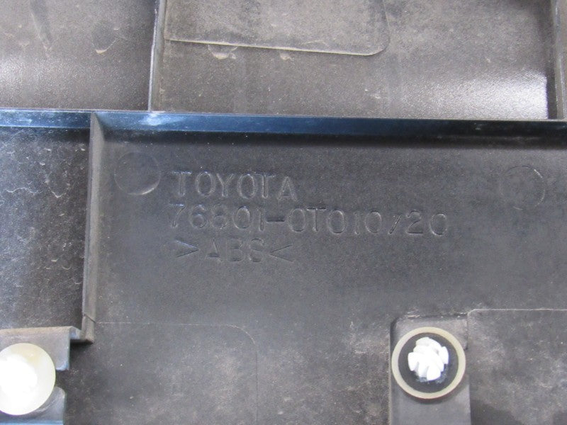 09-12 Toyota Venza Rear Liftgate Finish Panel Molding Trim Emblem Blac