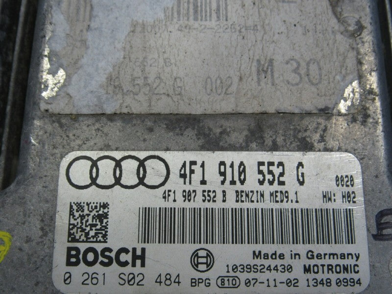 07-08 Audi S6 5.2L V10 BBD ECU ECM PCM Engine Computer 4F1 910 552 G 6