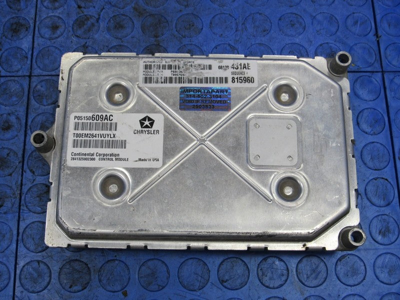 PROGRAMMED PLUG & PLAY 12 Charger 300 3.6 RWD AT ECM 68138431AE 431 PR