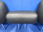 13-17 Infiniti JX35 QX60 Rear 2nd Row Headrests Head Rests Set Black L