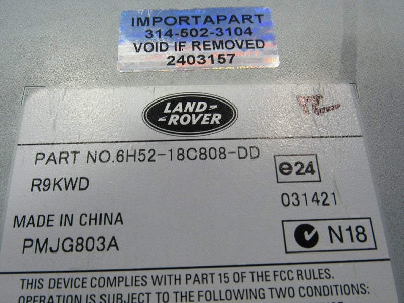 09-12 Jaguar XF Audio Radio Stereo Amplifier Amp OEM 6H52-18C808-DD 31
