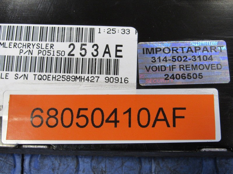 PROGRAMMED PLUG & PLAY 10 Caravan Town & Country 4.0 ECU 68050410AF 41