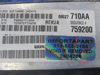 PROGRAMMED PLUG & PLAY 07 Grand Cherokee 3.7L 2WD ECM 68027710AA 710 P