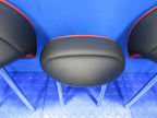 11-16 Mini Countryman Rear Seat Headrest Head Rest Set of 3 Black/Red 