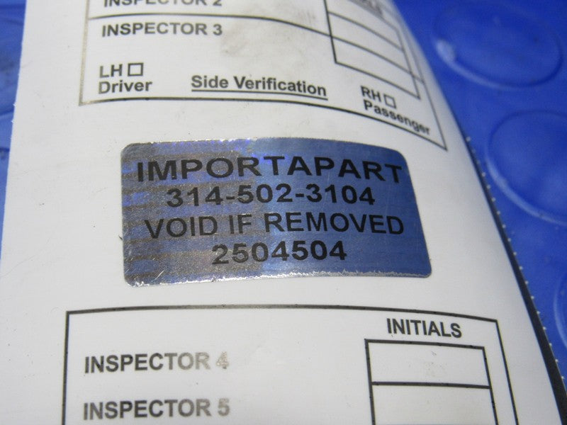 03-05 BMW Z4 3.0L MT Rear Differential Carrier 3.07 Open 134k OEM 4504
