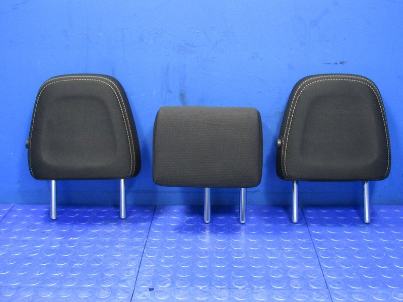 13-18 Toyota RAV4 Rear Seat 2nd Row Headrests Head Rest Set Cloth Blac