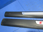 05-11 Audi S6 Door Sill Cover Protector Plate Lower Trim Plaque Set of