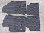 12-19 Fiat 500 Abarth All Season Floor Mat Set Rubber Black OEM Set 56
