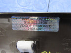 11-13 Jeep Grand Cherokee Dark Woodgrain Right Passenger Dash Trim Ven
