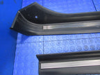 99-02 BMW Z3 M Coupe Door Sill Trim Cover Pair OEM Left Right Black 22
