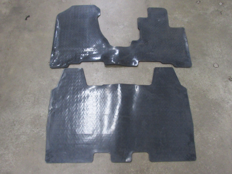 03-06 Honda Element All-Season Rubber Floor Mats Liners Gray Accessory