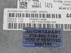 07 Compass Patriot 2.0L CVT FWD ECU PCM Engine Computer 68026100AB 100
