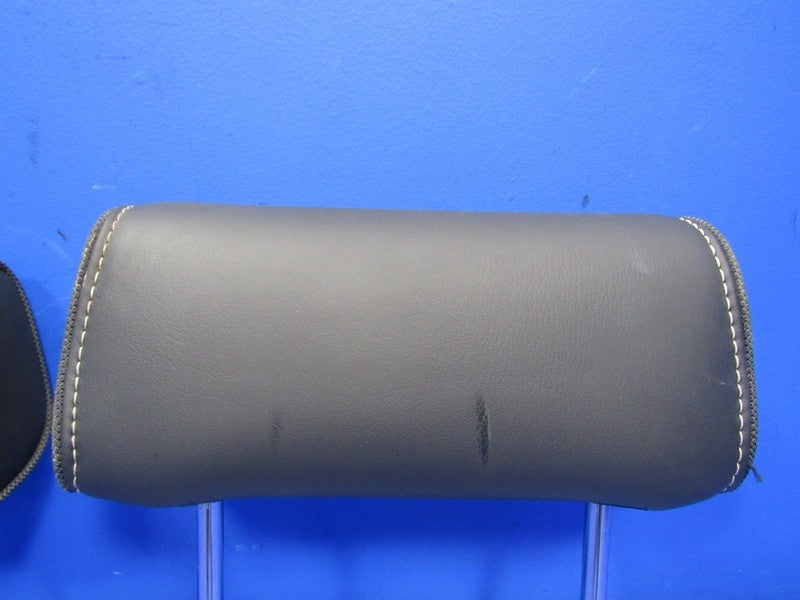 14-19 Silverado Sierra Crew Cab Rear Headrests Head Rests Set Black Le