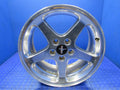 99-01 Ford Mustang Cobra 17x8 +30 Polished Aluminum 5 Spoke Wheel 0706
