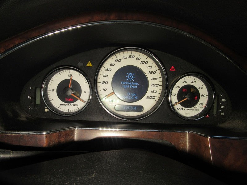06 Mercedes Benz Instrument Cluster Speedometer Odometer 71205