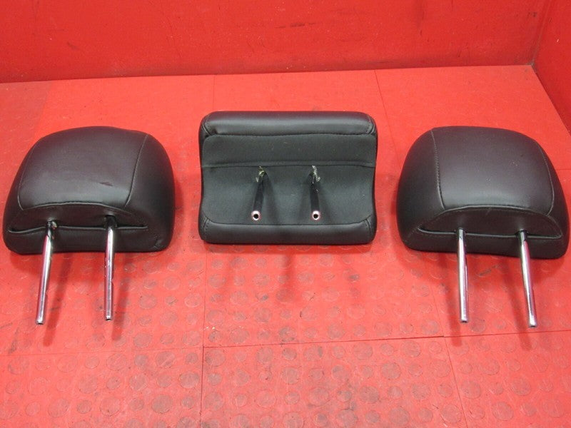 13-17 Infiniti JX35 QX60 Rear 2nd Row Headrests Head Rests Set Black L