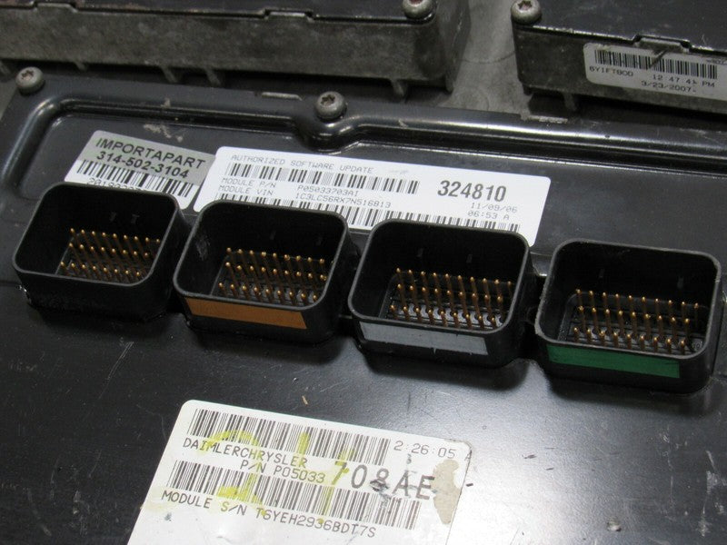 PROGRAMMED PLUG & PLAY 07-08 Sebring Avenger ECM PCM Computer 05033703
