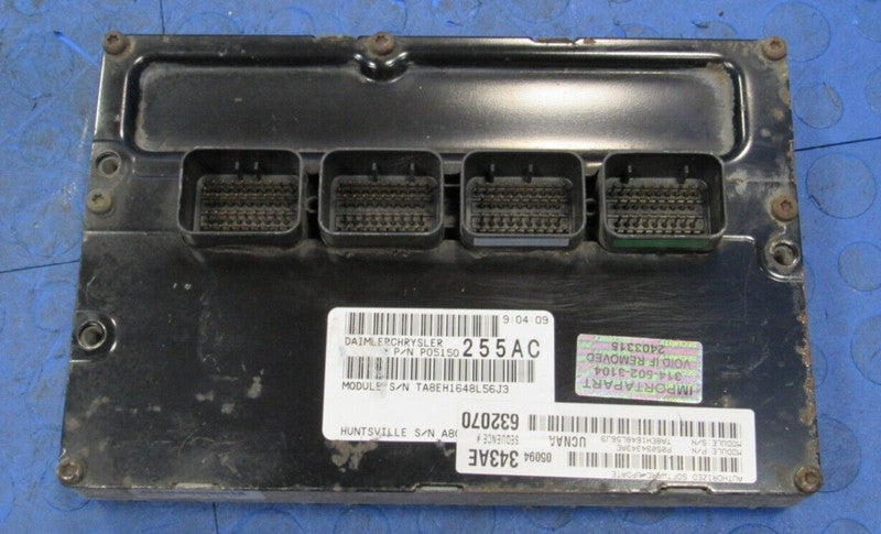 PROGRAMMED PLUG & PLAY 08 Dodge Ram 1500 4.7L AT ECU 05094343AE 343 PR