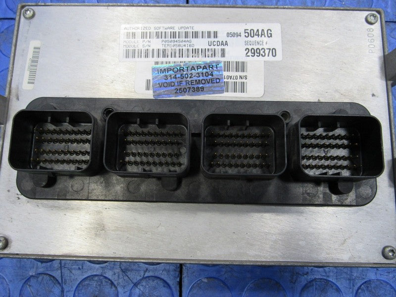 PLUG & PLAY 08 Dodge Ram 1500 Truck 5.7L Engine Computer ECU 05094504 