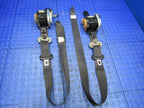 09-13 Honda Fit Front Driver Passenger Seat Belt Retractor Set Black 7