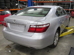 07-09 Lexus LS460 Right RH Passenger Side Gray Cloth Sunvisor Sun Viso