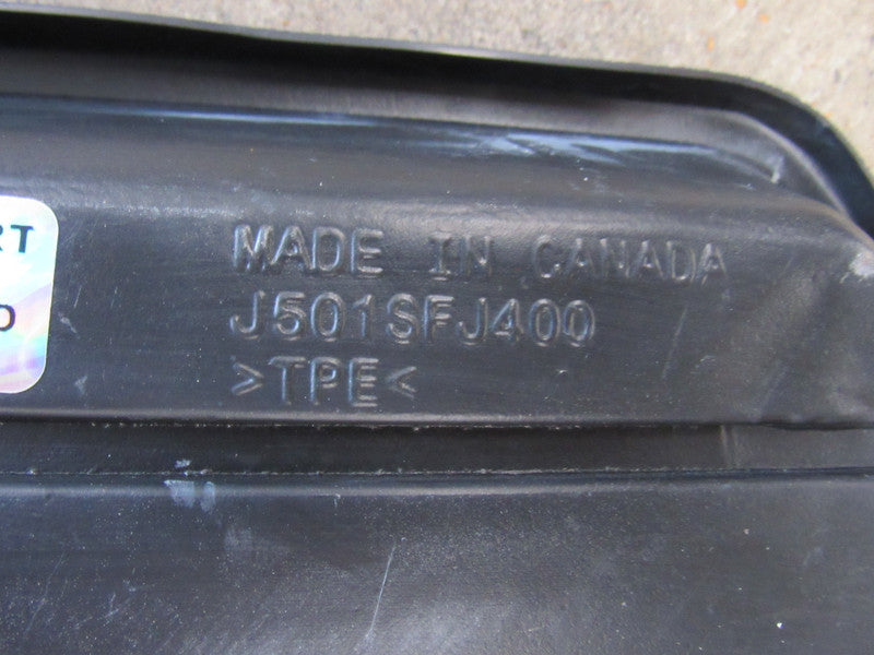 16-21 Subaru WRX STI Rear All Weather Trunk Floor Mat Black Rubber OEM