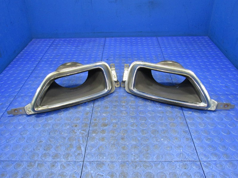 13-17 Buick Enclave Left Driver & Right Passenger Exhaust Tip Set Pair