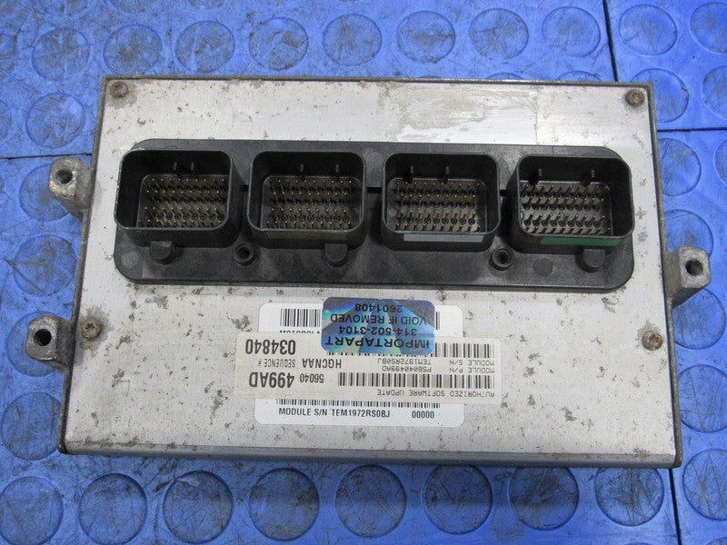 PLUG & PLAY 03 Dodge Dakota 4.7L AT 4x4 Engine Computer ECU 56040499 P