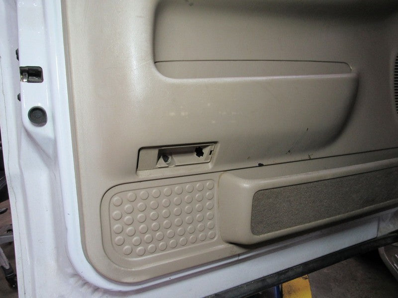 04 Ford Excursion Left LH Driver Side Front Door Trim Panel W/O Window