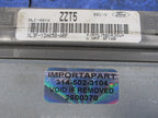 99 Ford F-150 5.4L ECU ECM PCM Engine Computer XL3F-12A650-ARF 0370