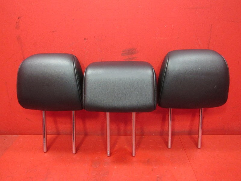 15-20 Ford Edge Rear 2nd Row Headrests Head Rests Set OEM Black Leathe