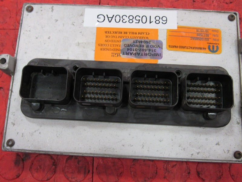 PROGRAMMED PLUG & PLAY 11 Dodge Durango 3.6L AT 4X2 ECM 68105830AG 830