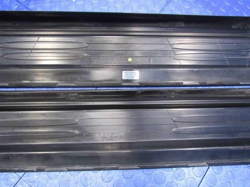 05-11 Mercedes SLK55 AMG Door Sill Trim Cover Scuff Plate Pair Left Ri