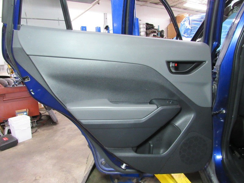 24-25 Subaru Crosstrek Left LH Driver Side Rear Door Trim Panel Black/