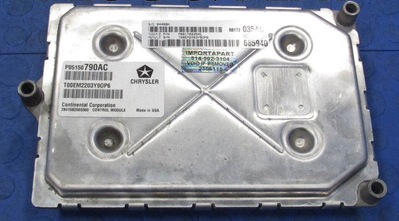 PROGRAMMED PLUG & PLAY 14 Dodge Durango 3.6L V6 2WD ECU 68172035AC 035