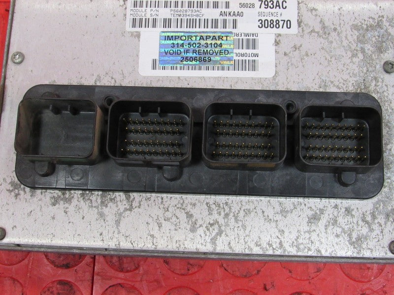PROGRAMMED PLUG & PLAY 04 Dodge Ram 1500 3.7L V6 MT ECM 793 56028793AC