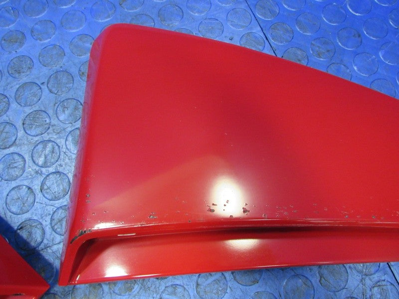 01-04 Mustang GT Mach 1 Cobra Left Right Quarter Panel Side Scoop Red 