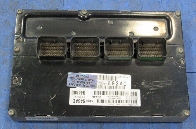 PLUG & PLAY 05 Dodge Ram Truck 4.7L AT Engine Computer ECU 56028943 PR